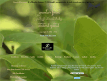 Tablet Screenshot of greenleesforest.com